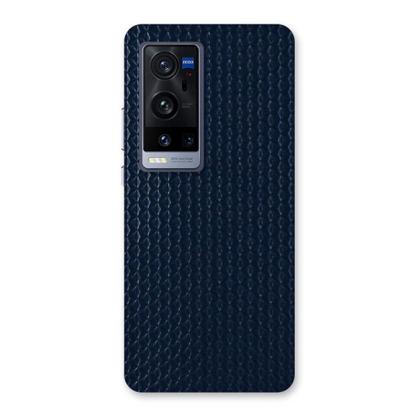 Blue Pattern Back Case for Vivo X60 Pro Plus